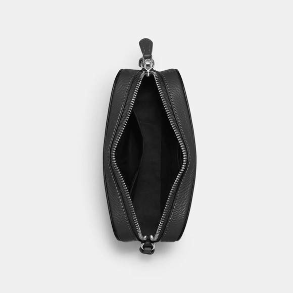 Coach Mini Camera Bag in Black Leather — NWT - Picture 3 of 7